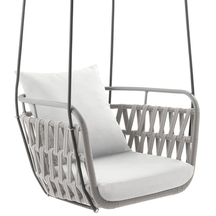 Modway EEI-6949 Kaliah Outdoor Patio Aluminum Swing Chair Modway