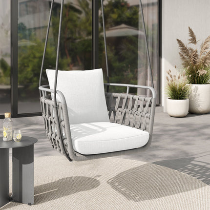 Modway EEI-6949 Kaliah Outdoor Patio Aluminum Swing Chair Modway