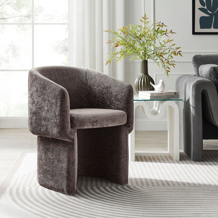 Modway EEI-6951 Verity Barrel Back Chenille Dining Armchair Modway