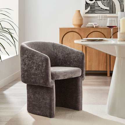 Modway EEI-6951 Verity Barrel Back Chenille Dining Armchair Modway