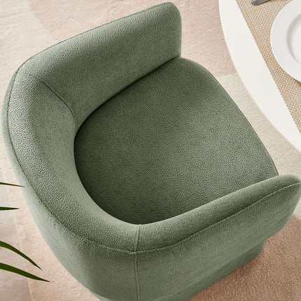 Modway EEI-6951 Verity Barrel Back Chenille Dining Armchair Modway