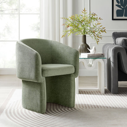 Modway EEI-6951 Verity Barrel Back Chenille Dining Armchair Modway