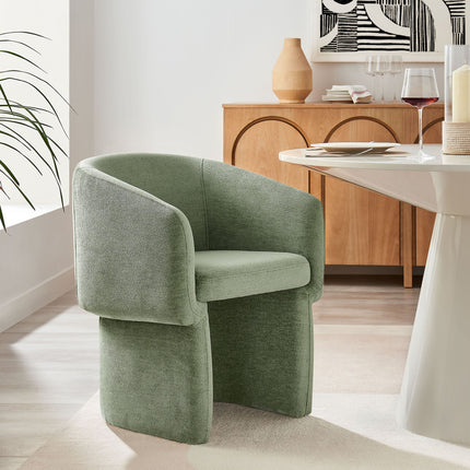 Modway EEI-6951 Verity Barrel Back Chenille Dining Armchair Modway
