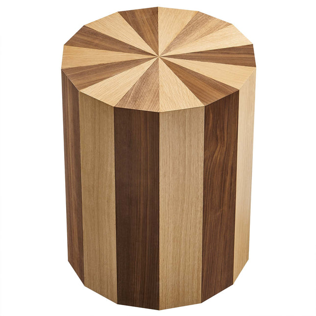 Modway EEI-6952 Twirl Two-Toned Wood Veneer Side Table Modway