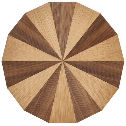 Modway EEI-6952 Twirl Two-Toned Wood Veneer Side Table Modway