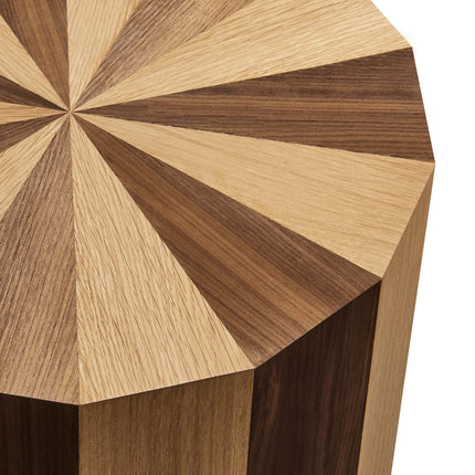 Modway EEI-6952 Twirl Two-Toned Wood Veneer Side Table Modway
