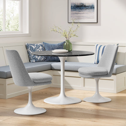 Modway EEI-6953 Lippa Swivel Dining Upholstered Side Chair Modway