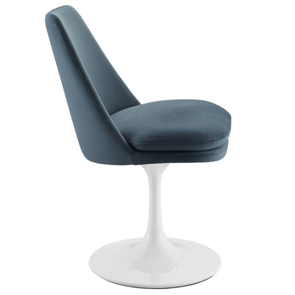 Modway EEI-6954 Lippa Swivel Dining Performance Velvet Side Chair Modway