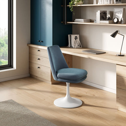 Modway EEI-6954 Lippa Swivel Dining Performance Velvet Side Chair Modway