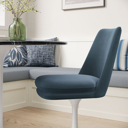 Modway EEI-6954 Lippa Swivel Dining Performance Velvet Side Chair Modway