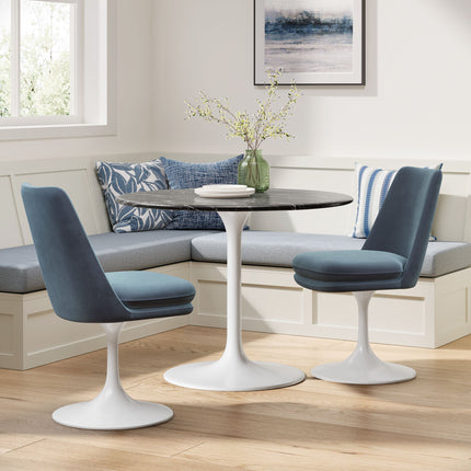 Modway EEI-6954 Lippa Swivel Dining Performance Velvet Side Chair Modway