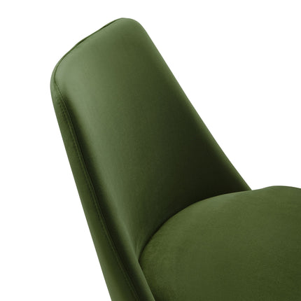 Modway EEI-6954 Lippa Swivel Dining Performance Velvet Side Chair Modway