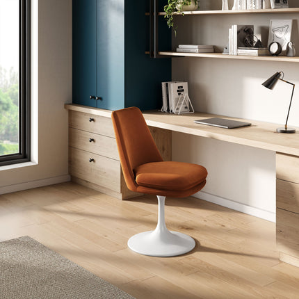 Modway EEI-6954 Lippa Swivel Dining Performance Velvet Side Chair Modway