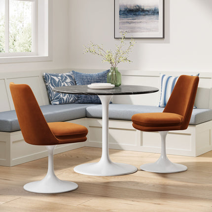 Modway EEI-6954 Lippa Swivel Dining Performance Velvet Side Chair Modway