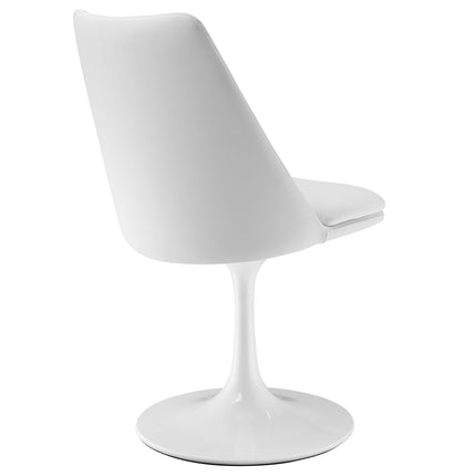Modway EEI-6955 Lippa Swivel Dining Vegan Leather Side Chair Modway
