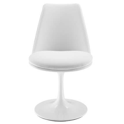 Modway EEI-6955 Lippa Swivel Dining Vegan Leather Side Chair Modway