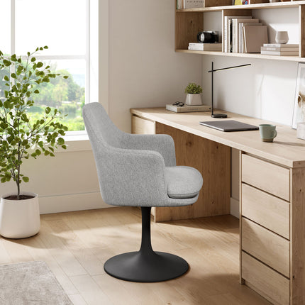 Modway EEI-6956 Lippa Swivel Dining Upholstered Armchair Modway