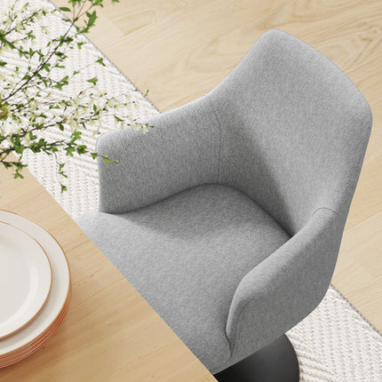 Modway EEI-6956 Lippa Swivel Dining Upholstered Armchair Modway