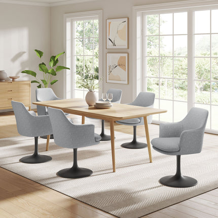 Modway EEI-6956 Lippa Swivel Dining Upholstered Armchair Modway