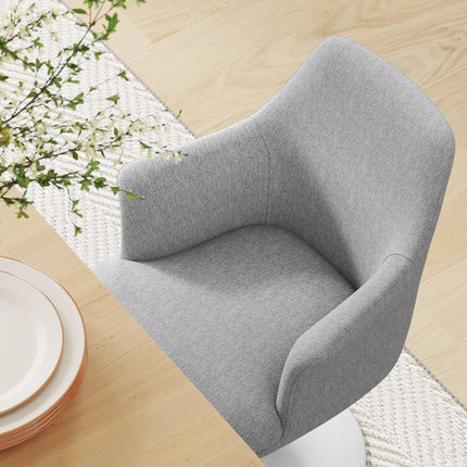 Modway EEI-6956 Lippa Swivel Dining Upholstered Armchair Modway