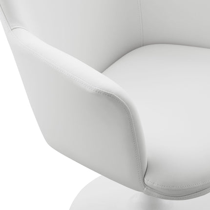 Modway EEI-6958 Lippa Swivel Dining Vegan Leather Armchair Modway