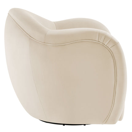 Modway EEI-6959 Compose Performance Velvet Swivel Armchair Modway