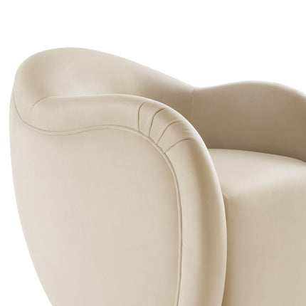 Modway EEI-6959 Compose Performance Velvet Swivel Armchair Modway