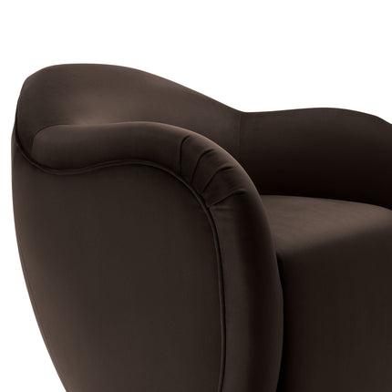 Modway EEI-6959 Compose Performance Velvet Swivel Armchair Modway