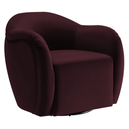 Modway EEI-6959 Compose Performance Velvet Swivel Armchair Modway