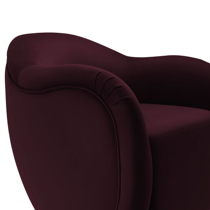 Modway EEI-6959 Compose Performance Velvet Swivel Armchair Modway