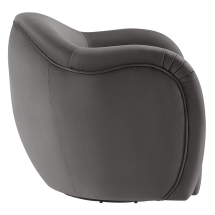 Modway EEI-6959 Compose Performance Velvet Swivel Armchair Modway