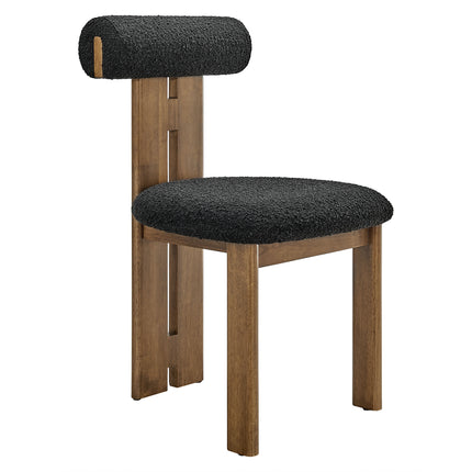 Modway EEI-6960 Torian Boucle Fabric Dining Chair Set of 2 - Plaza Home Decor