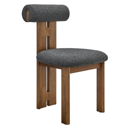 Modway EEI-6960 Torian Boucle Fabric Dining Chair Set of 2 - Plaza Home Decor