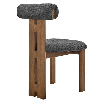 Modway EEI-6960 Torian Boucle Fabric Dining Chair Set of 2 - Plaza Home Decor