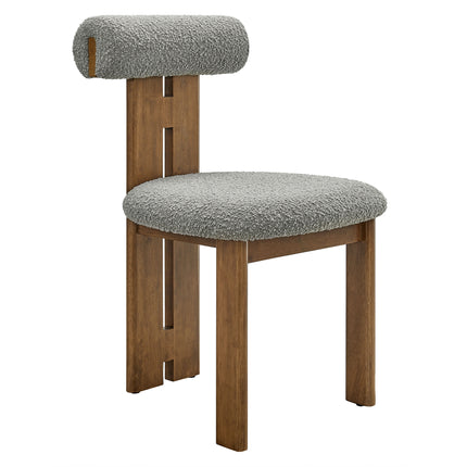 Modway EEI-6960 Torian Boucle Fabric Dining Chair Set of 2 - Plaza Home Decor