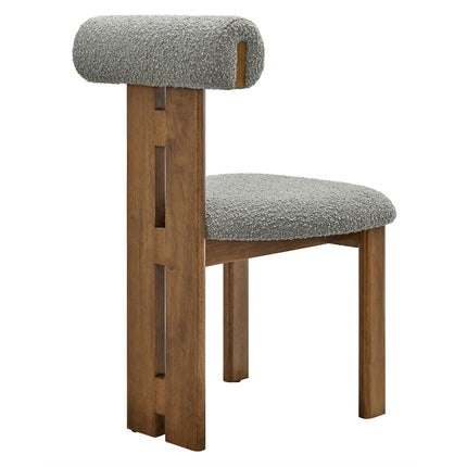 Modway EEI-6960 Torian Boucle Fabric Dining Chair Set of 2 - Plaza Home Decor