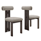 Wenge Taupe / Boucle Fabric