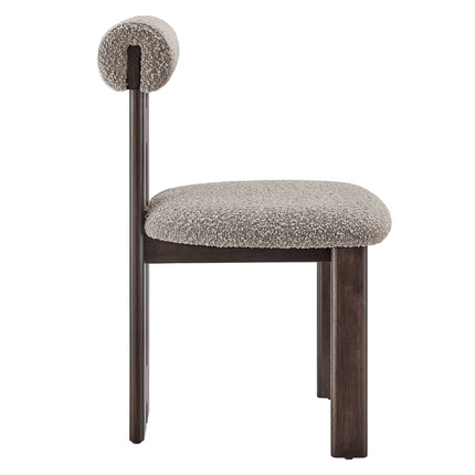 Modway EEI-6960 Torian Boucle Fabric Dining Chair Set of 2 - Plaza Home Decor