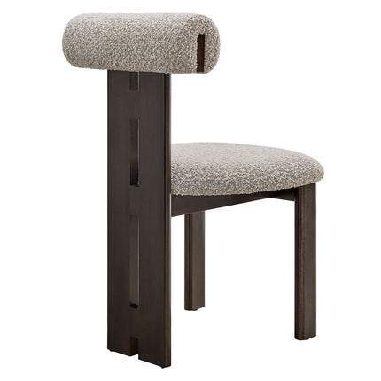 Modway EEI-6960 Torian Boucle Fabric Dining Chair Set of 2 - Plaza Home Decor