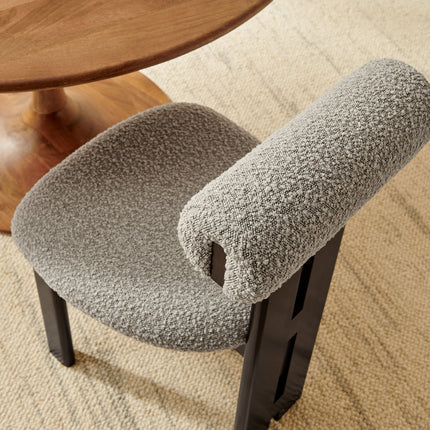 Modway EEI-6960 Torian Boucle Fabric Dining Chair Set of 2 - Plaza Home Decor