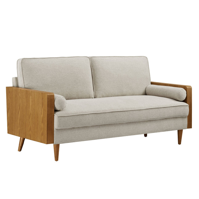 Modway EEI-6961 Kellan Heathered Fabric Upholstered Sofa Modway