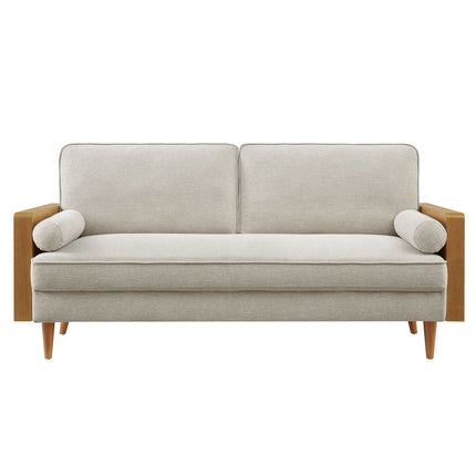 Modway EEI-6961 Kellan Heathered Fabric Upholstered Sofa Modway