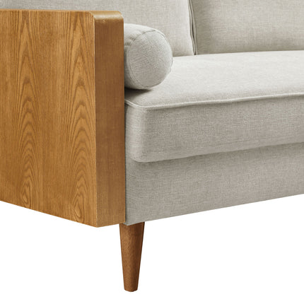 Modway EEI-6961 Kellan Heathered Fabric Upholstered Sofa Modway