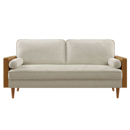 Modway EEI-6961 Kellan Heathered Fabric Upholstered Sofa Modway