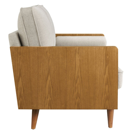Modway EEI-6962 Kellan Heathered Weave Fabric Loveseat Modway