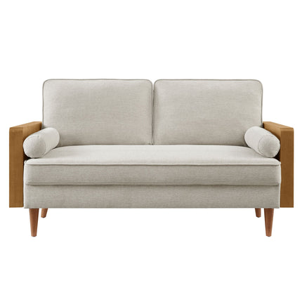 Modway EEI-6962 Kellan Heathered Weave Fabric Loveseat Modway