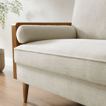 Modway EEI-6962 Kellan Heathered Weave Fabric Loveseat Modway