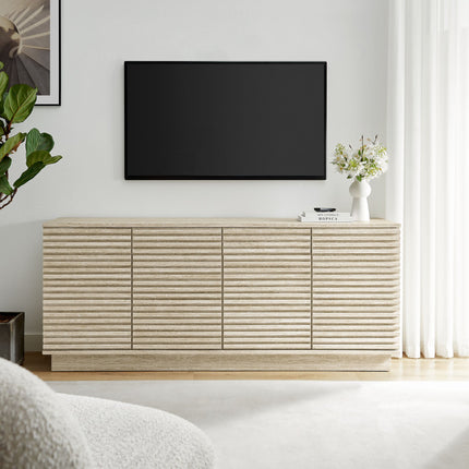 Modway EEI-6966 Render 70" Faux Travertine Sideboard Cabinet TV Stand Modway