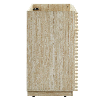 Modway EEI-6967 Render 24" Faux Travertine Bathroom Vanity Cabinet (Sink Not Included) Modway