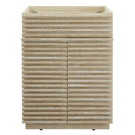 Modway EEI-6967 Render 24" Faux Travertine Bathroom Vanity Cabinet (Sink Not Included) Modway